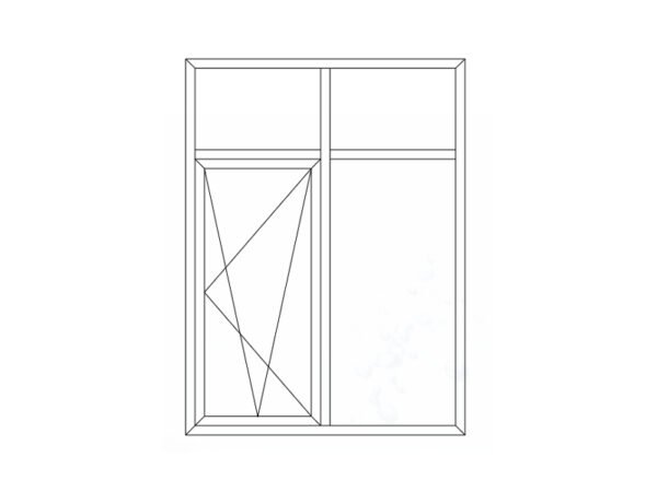 70 Series casement window tilt & swing inward (thermal break)